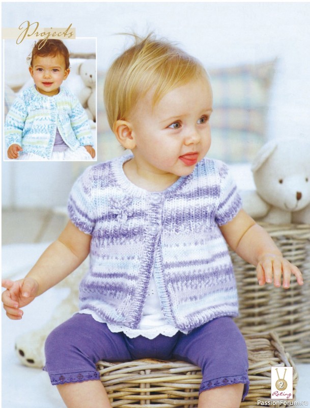 Вязаные модели для детей в журнале «Knitting Baby & Beyond №7 2025»