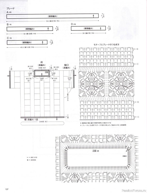 Вязаные модели в журнале &laquo;Keito Dama №201 - Spring 2024&raquo;. Продолжение
