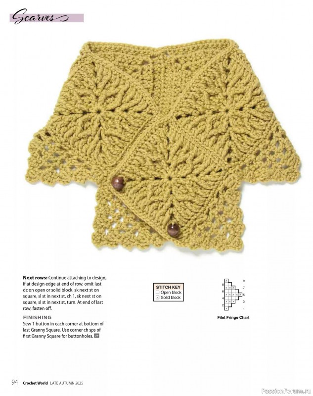 Вязаные проекты крючком в журнале «Crochet World Specials - Late Autumn 2025»