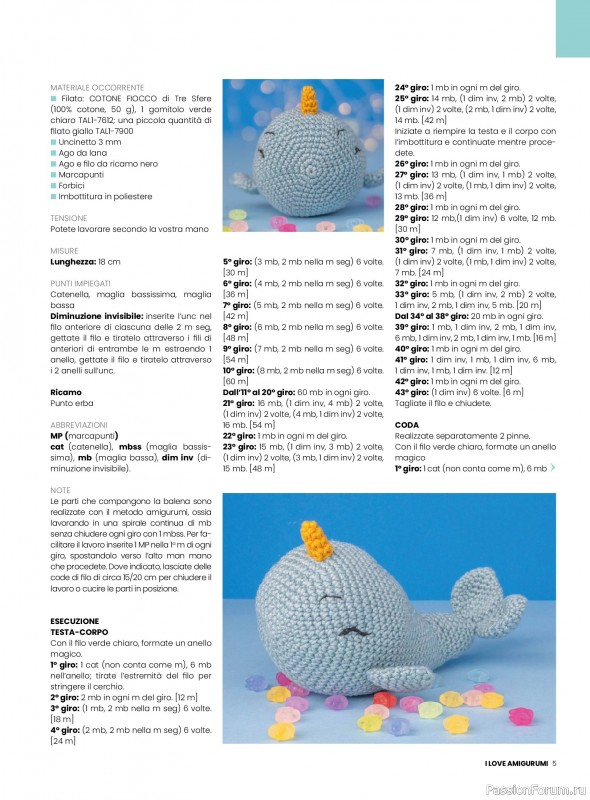 Вязаные проекты крючком в журнале «I Love Amigurumi №27 2025»