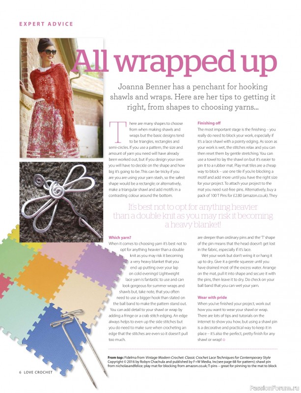 Вязаные проекты крючком в журнале «Love Crochet №36 2026»