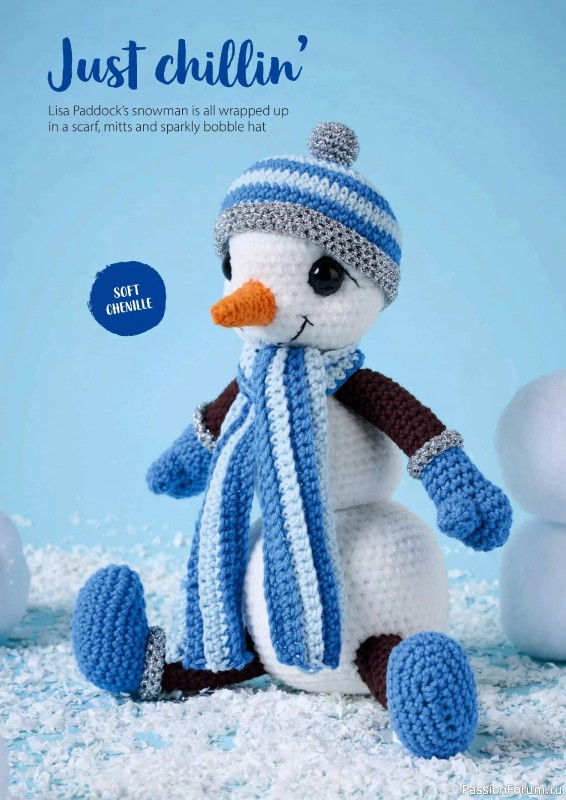 Вязаные проекты крючком в журнале «Simply Crochet №169 2025»