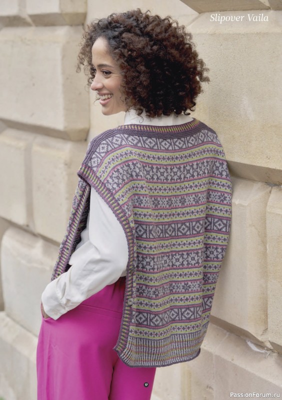 Вязаные проекты спицами в журнале &laquo;The Knitter №82 2026 Germany&raquo;