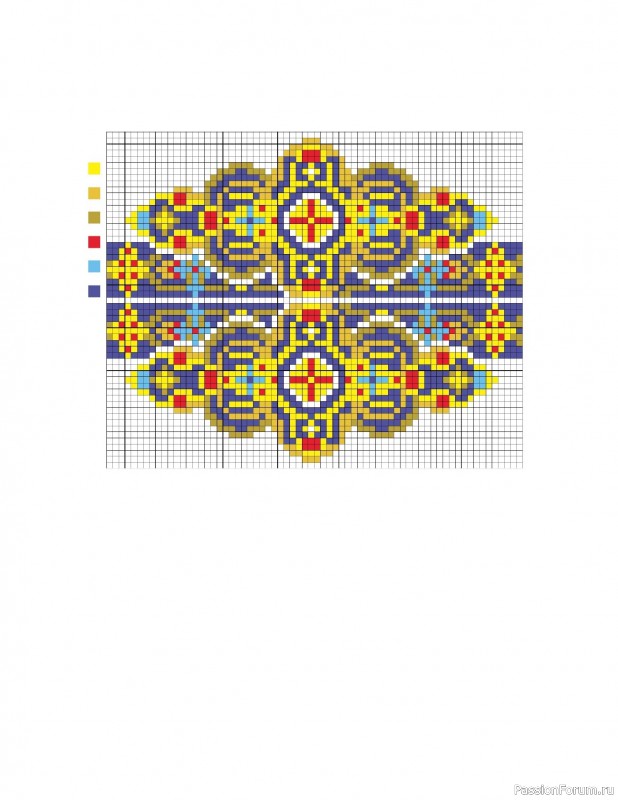 Вязаные проекты в книге &laquo;Вышиваем крестом скатерти, салфетки, рушники&raquo;. Часть1