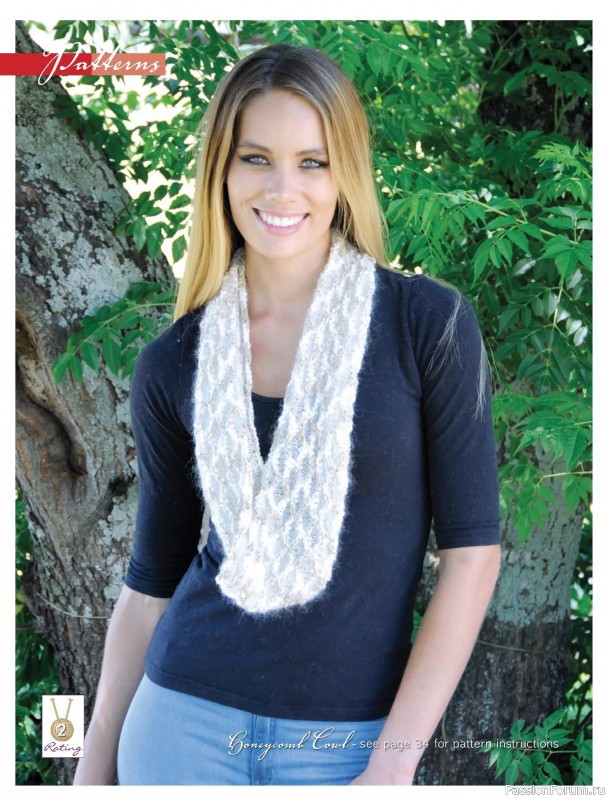 Вязаные проекты в журнале «Beanies Shawls & Scarves №7 2025»