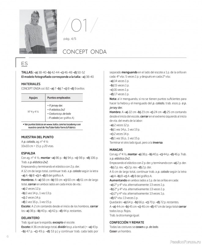 Вязаные проекты в журнале «Concept by Katia All Seasons №7 2026». Часть 1