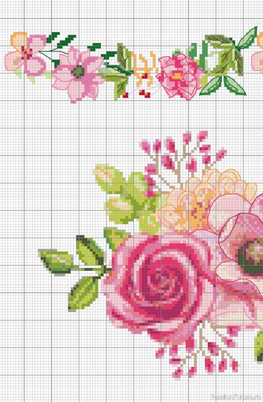 Коллекция проектов для рукодельниц в журнале &laquo;A Punto Croce Fiori - Marzo 2026&raquo;