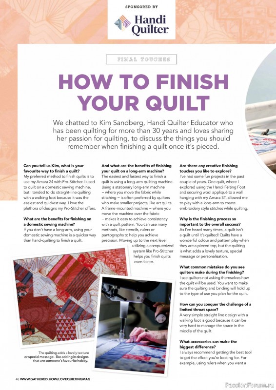 Коллекция проектов для рукодельниц в журнале &laquo;Love Patchwork & Quilting №159 2026&raquo;