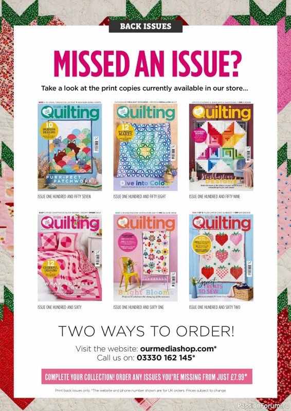 Коллекция проектов для рукодельниц в журнале &laquo;Love Patchwork & Quilting №163 2026&raquo;