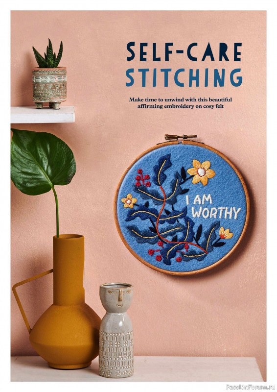 Коллекция проектов для рукодельниц в журнале «Mollie Makes - Mindful Crafting 2025»