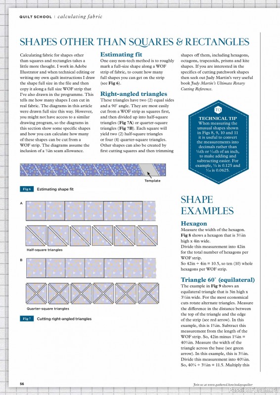 Коллекция проектов для рукодельниц в журнале «Todays Quilter №132 2025»