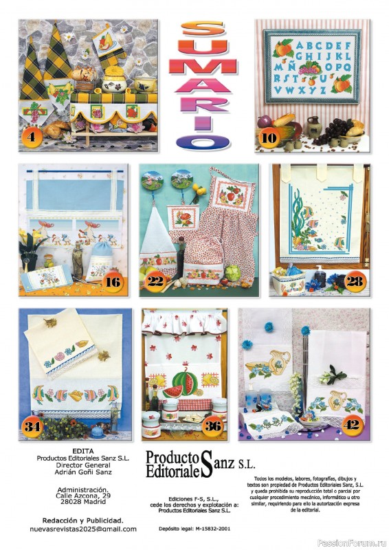 Коллекция вышивки в журнале &laquo;Coleccion Punto de Cruz №5 2026&raquo;