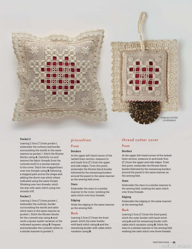 Коллекция вышивки в журнале &laquo;Inspirations №130 2026&raquo;
