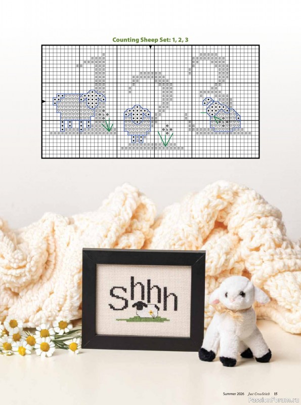 Коллекция вышивки в журнале &laquo;Just CrossStitch - Summer 2026&raquo;