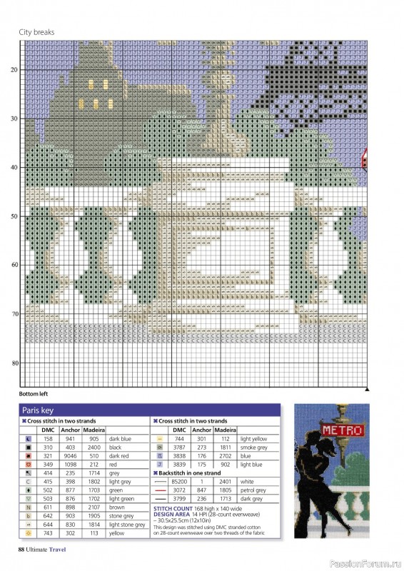 Коллекция вышивки в журнале &laquo;Ultimate Cross Stitch Travel 2026&raquo;