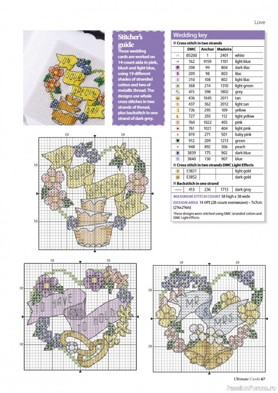 Коллекция вышивки в журнале «Ultimate CrossStitch – Cards 2026»