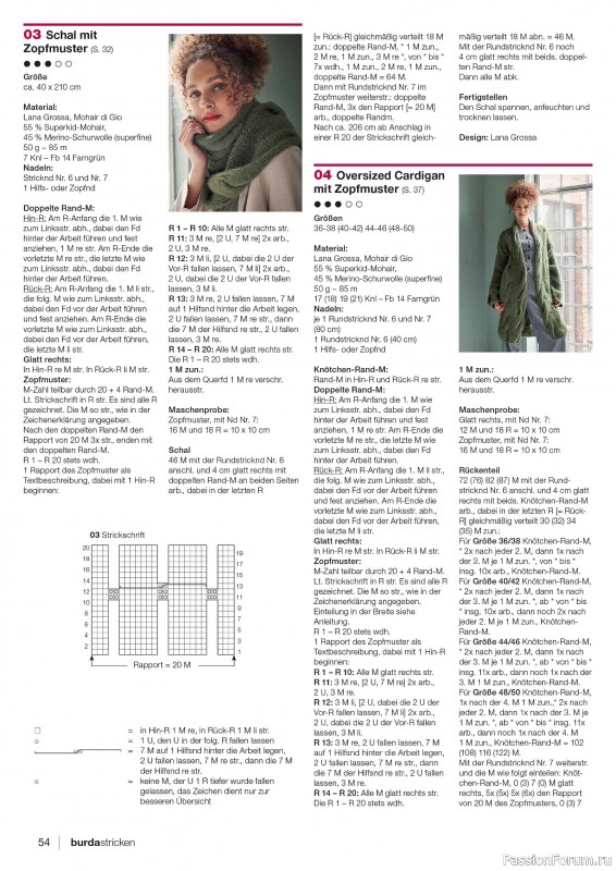 Вязаные модели в журнале «Burda Stricken №3 2026»