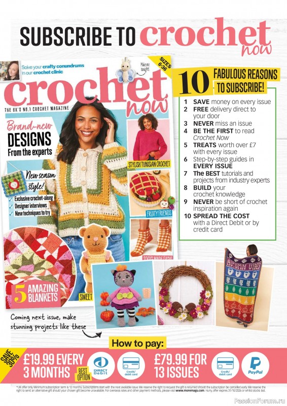 Вязаные проекты крючком в журнале «Crochet Now №137 2026»