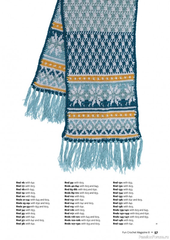 Вязаные проекты крючком в журнале «Fun Crochet Magazine №8 2022»