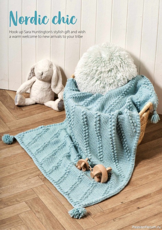 Вязаные проекты крючком в журнале «Simply Crochet №153 2024»