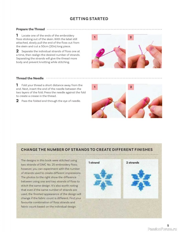 Вязаные проекты в книге &laquo;200 Japanese Cross Stitch Designs&raquo;.