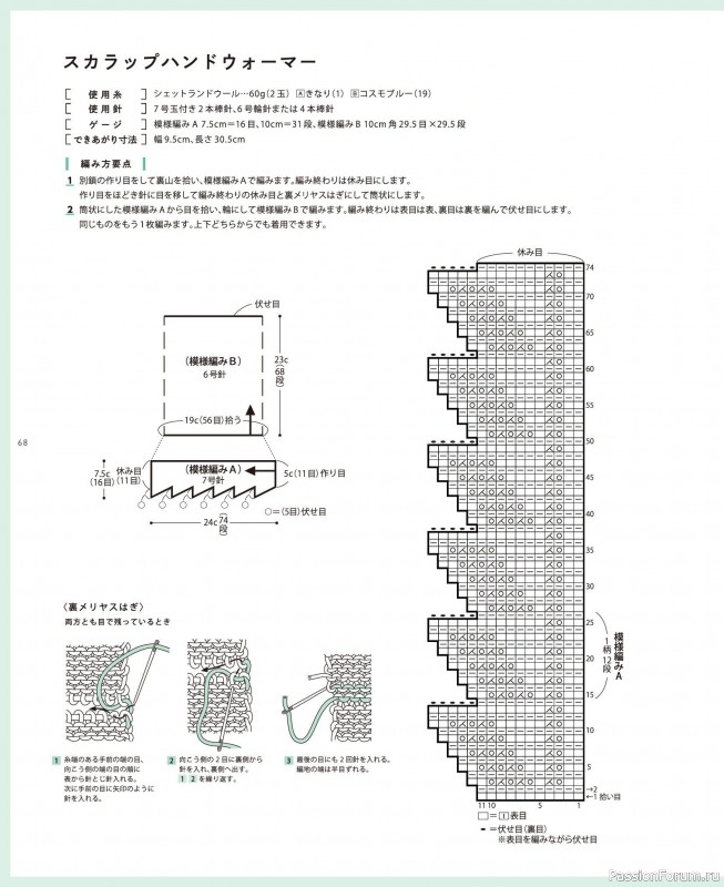 Вязаные проекты в книге «Daruma Pattern Book 11»