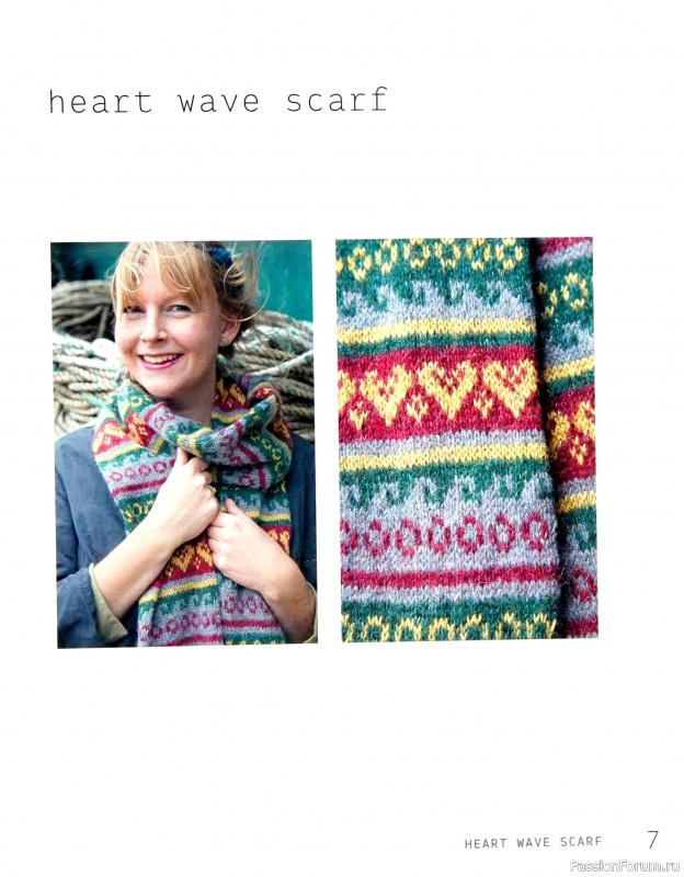 Вязаные проекты в книге «More Easy Fairisle Knits».