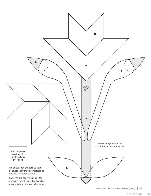 Коллекция проектов для рукодельниц в журнале «Fons & Porter's Love of Quilting - Winter 2026»
