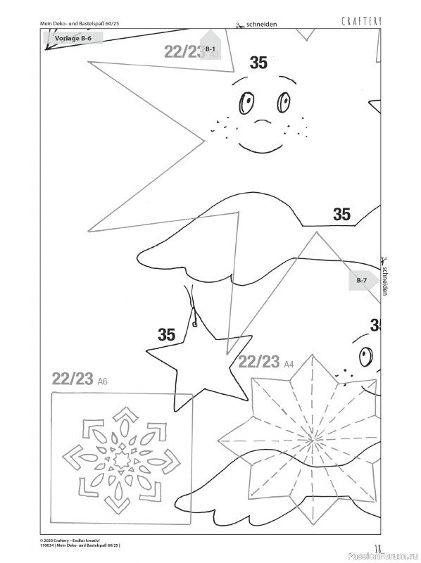 Коллекция проектов для рукодельниц в журнале «Mein Deko und Bastelspass №60 2025»
