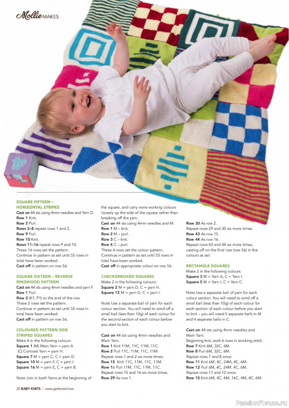Коллекция проектов для рукодельниц в журнале «Mollie Makes Presents - Gorgeous Knits for Tots 2025»