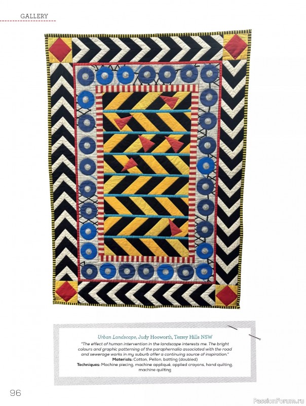 Коллекция проектов для рукодельниц в журнале «Quilters Companion №134 2025»