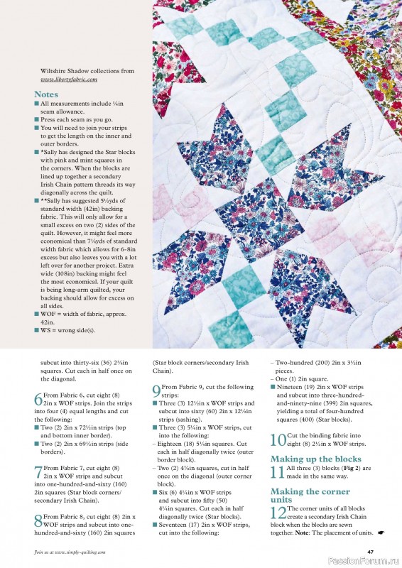 Коллекция проектов для рукодельниц в журнале &laquo;Todays Quilter №143 2026&raquo;