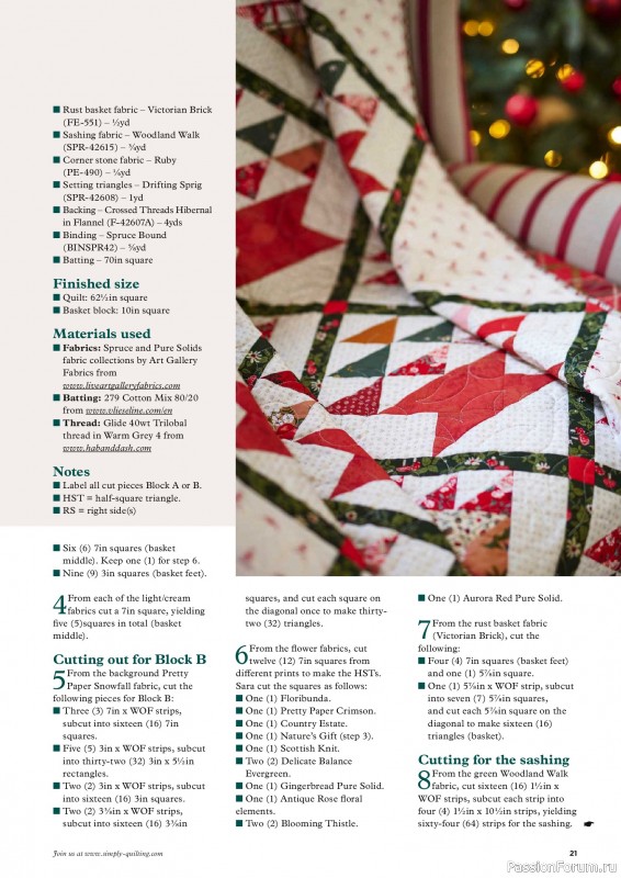 Коллекция проектов для рукодельниц в журнале &laquo;Todays Quilter №145 2026&raquo;