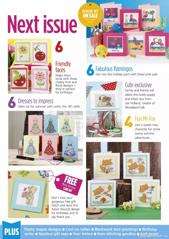 Коллекция вышивки в журнале &laquo;Cross Stitch Card Shop №96 2026&raquo;