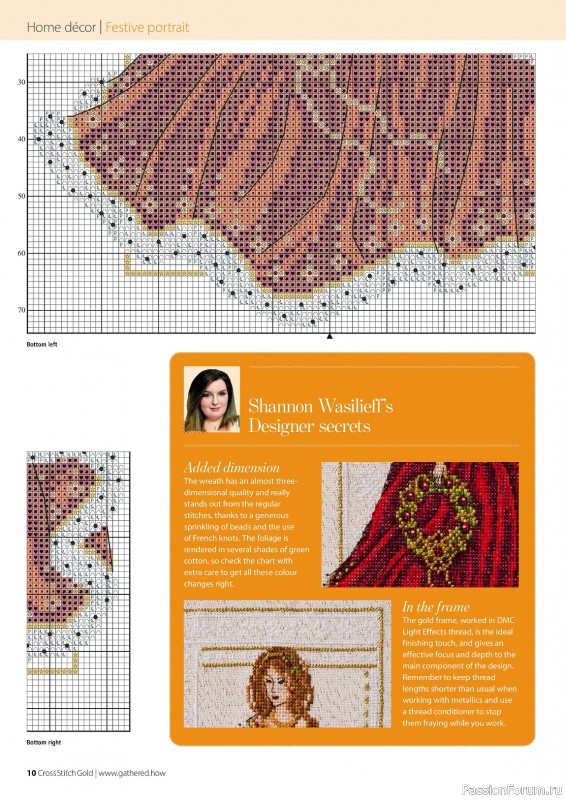 Коллекция вышивки в журнале «Cross Stitch Gold - Christmas Collection 2023»