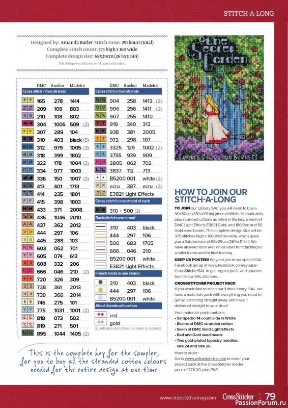 Коллекция вышивки в журнале «CrossStitcher №425 2025»