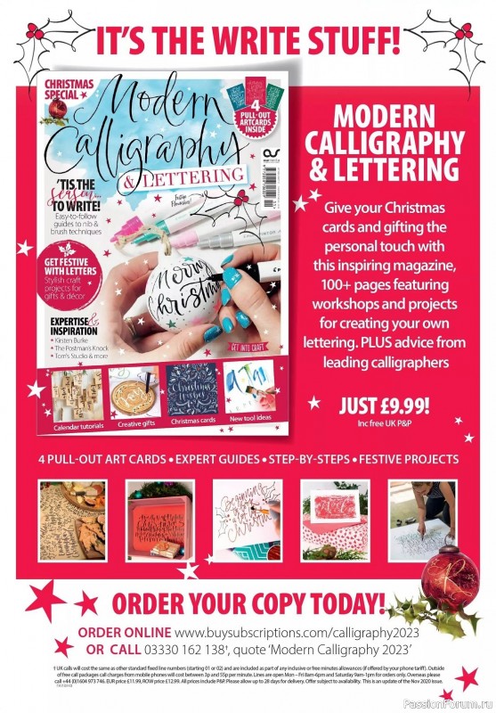 Коллекция вышивки в журнале «The World of Cross Stitching - Special 2023»