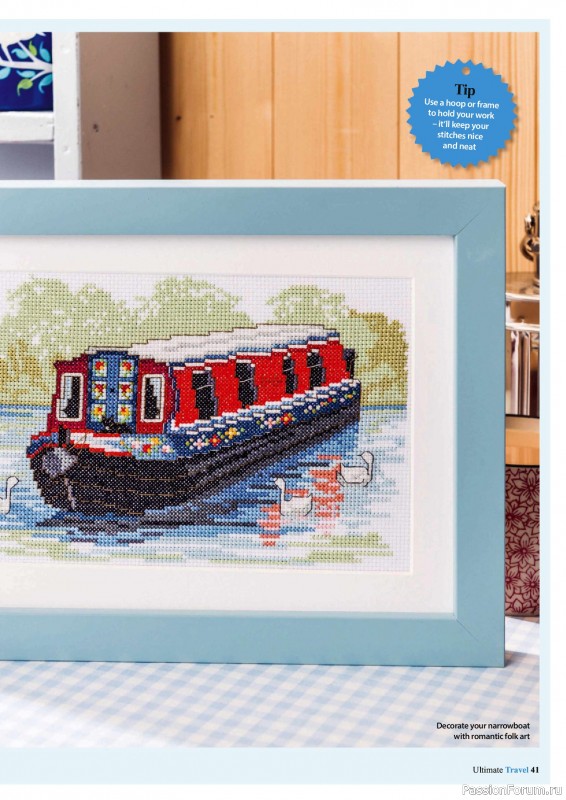 Коллекция вышивки в журнале &laquo;Ultimate Cross Stitch Travel 2026&raquo;