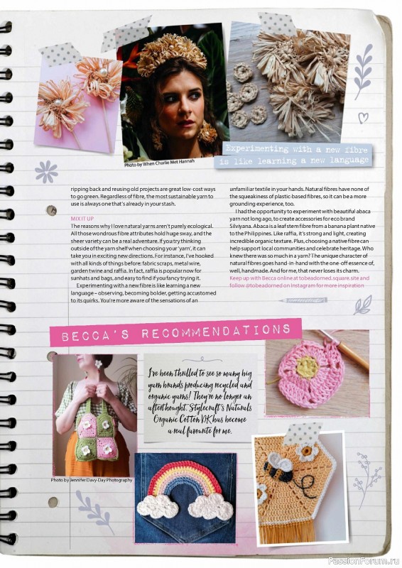 Вязаные модели крючком в журнале «Simply Crochet №127 2022»