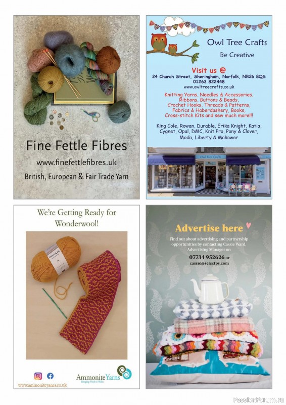 Вязаные проекты крючком в журнале &laquo;Inside Crochet №187 2026&raquo;