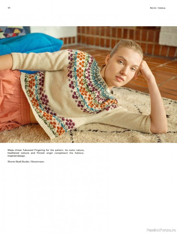 Вязаные проекты крючком в журнале «Laine Magazine №17 2023»