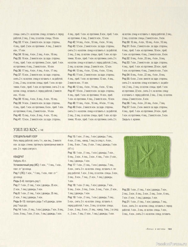 Вязаные проекты в книге &laquo;Модульное вязание на спицах&raquo;. Продолжение