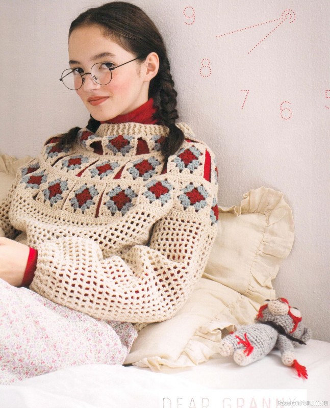 Вязаные проекты в книге &laquo;Something Red&raquo;.