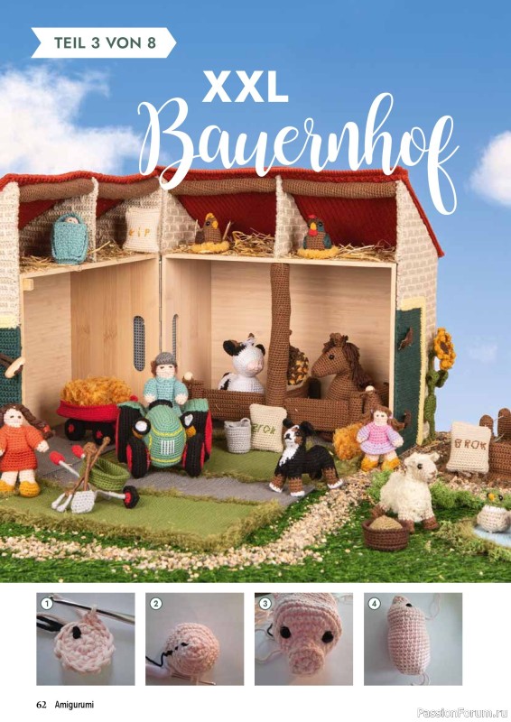 Вязаные проекты в журнале «Amigurumi Magazin №29 2026»