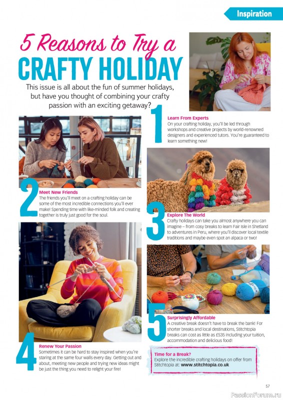 Вязаные проекты в журнале «Your Crochet & Knitting №65 2026»