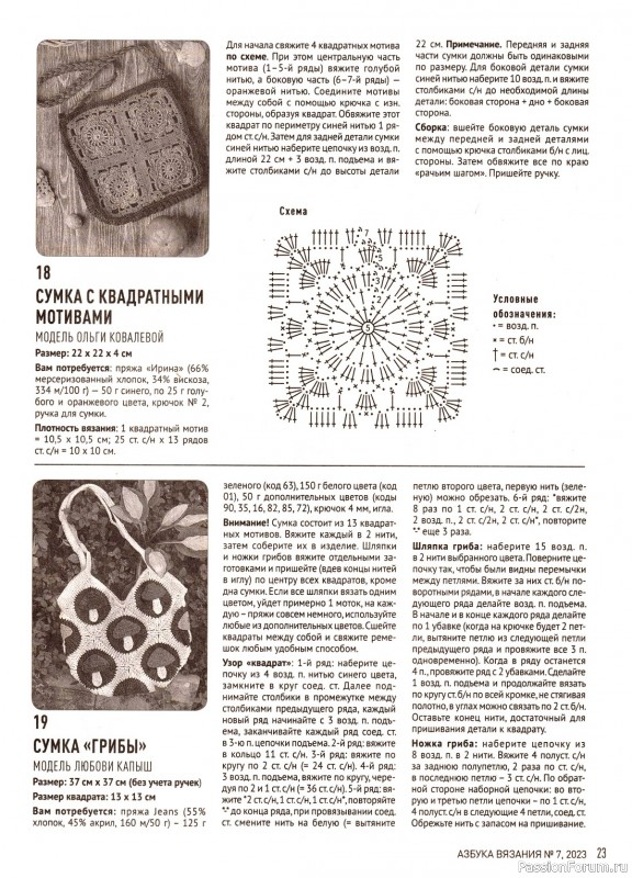 Авторские проекты в журнале «Азбука вязания №7 2023»
