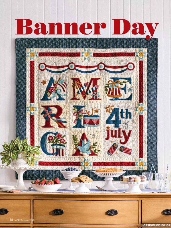 Коллекция проектов для рукодельниц в журнале &laquo;American Patchwork & Quilting №200 2026&raquo;