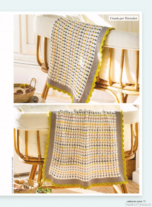 Коллекция проектов для рукодельниц в журнале &laquo;Labores del hogar №793 2025&raquo;