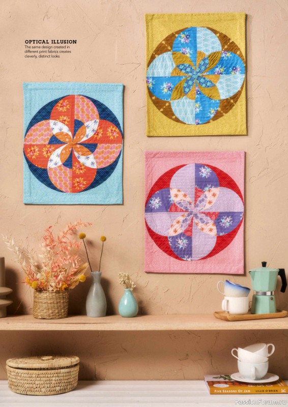 Коллекция проектов для рукодельниц в журнале «Love Patchwork & Quilting №155 2025»