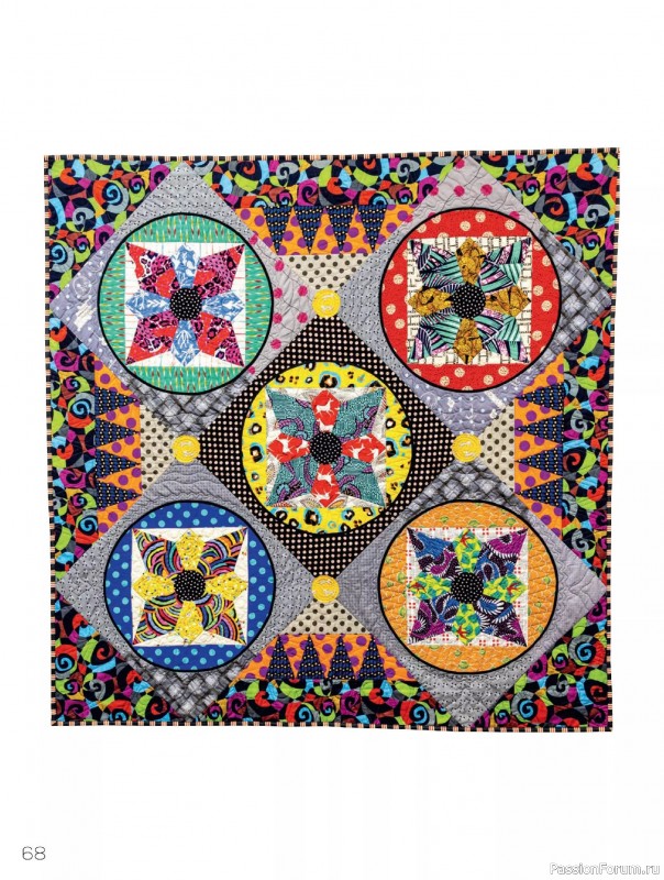 Коллекция проектов для рукодельниц в журнале «Quilters Companion №133 2025»